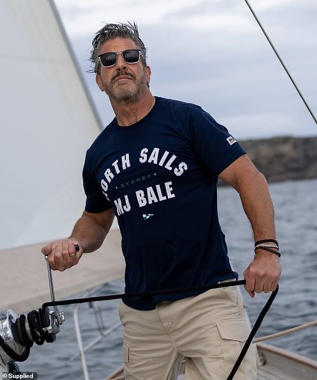 The 50-something silver fox was spotted filming scenes for the show in March, and was seen piloting a retro Italian speedboat across Sydney Harbour
