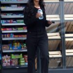 Maya Jama, 30, cut a casually stylish figure in London on Thursday after getting a facial ahead of the Love Island final on Monday