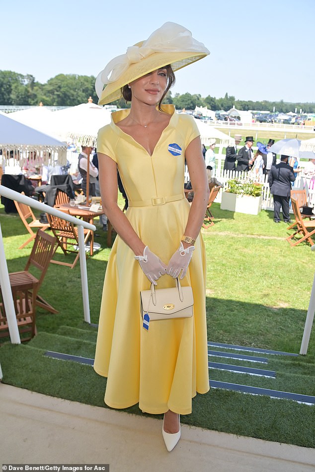Recent snaps show Lydia Millen driving down country roads in Land Rovers and on days out to Ascot and Wimbledon